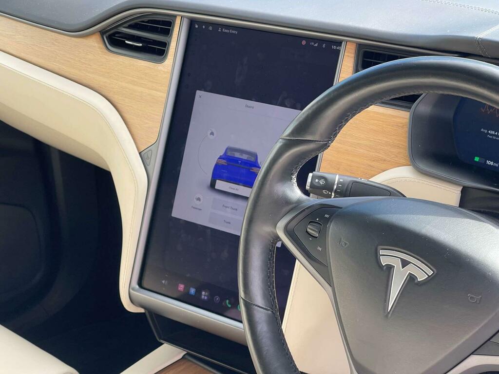 Tesla Model X 449Kw 100Kwh Dual Motor White #21