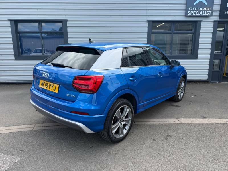 Audi Q2 30 Tdi S Line Blue #6