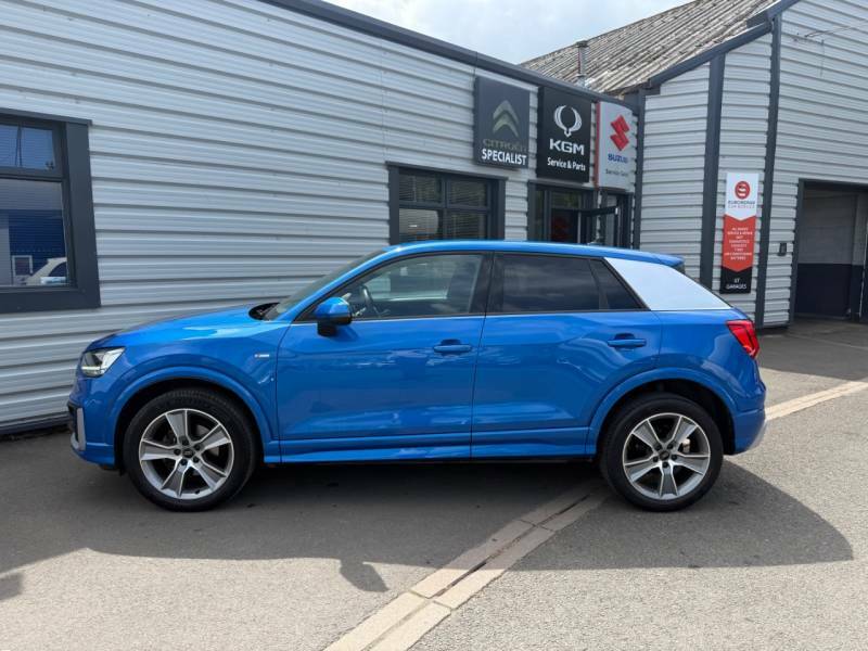 Audi Q2 30 Tdi S Line Blue #3