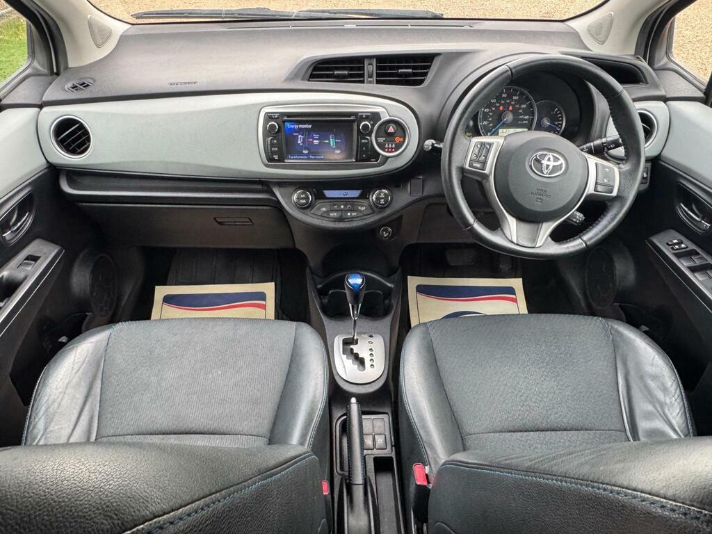 Toyota Yaris Hatchback Black #47