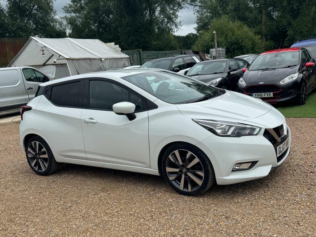 Nissan Micra 0.9 Ig-t Tekna Euro 6 S S White #4