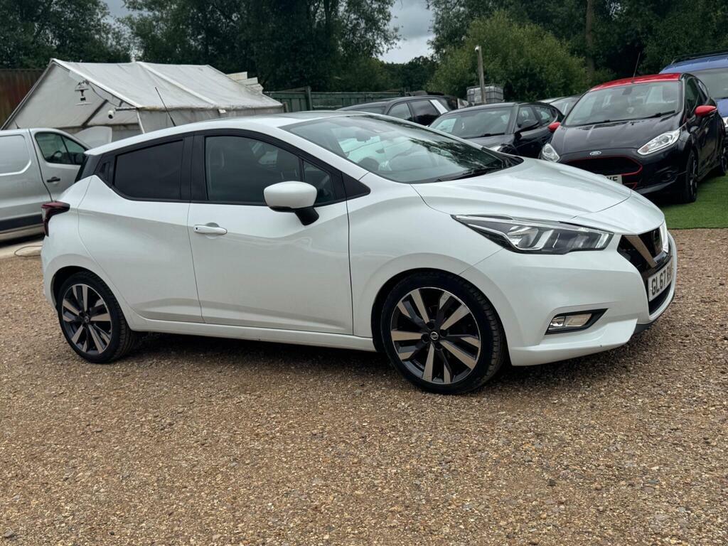 Nissan Micra 0.9 Ig-t Tekna Euro 6 S S White #6