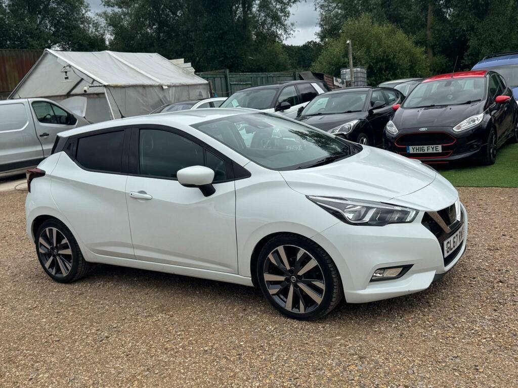 Nissan Micra 0.9 Ig-t Tekna Euro 6 S S White #5