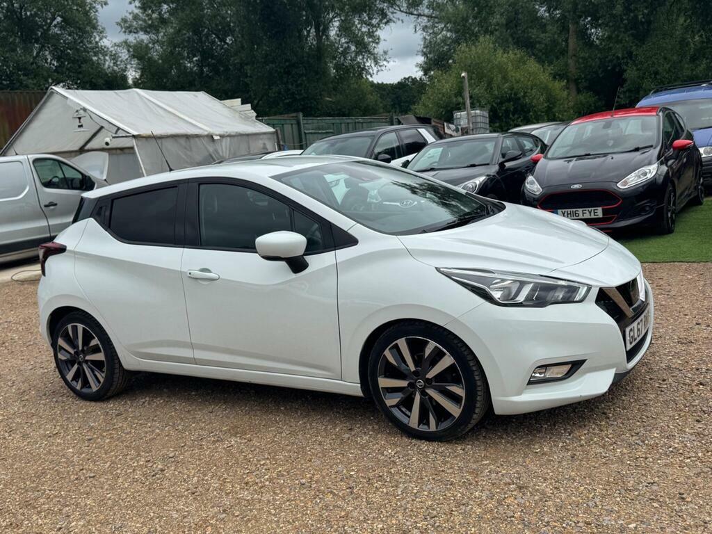 Nissan Micra 0.9 Ig-t Tekna Euro 6 S S White #3