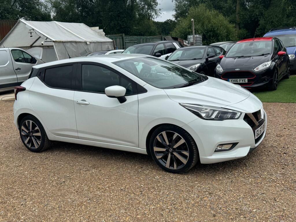 Nissan Micra 0.9 Ig-t Tekna Euro 6 S S White