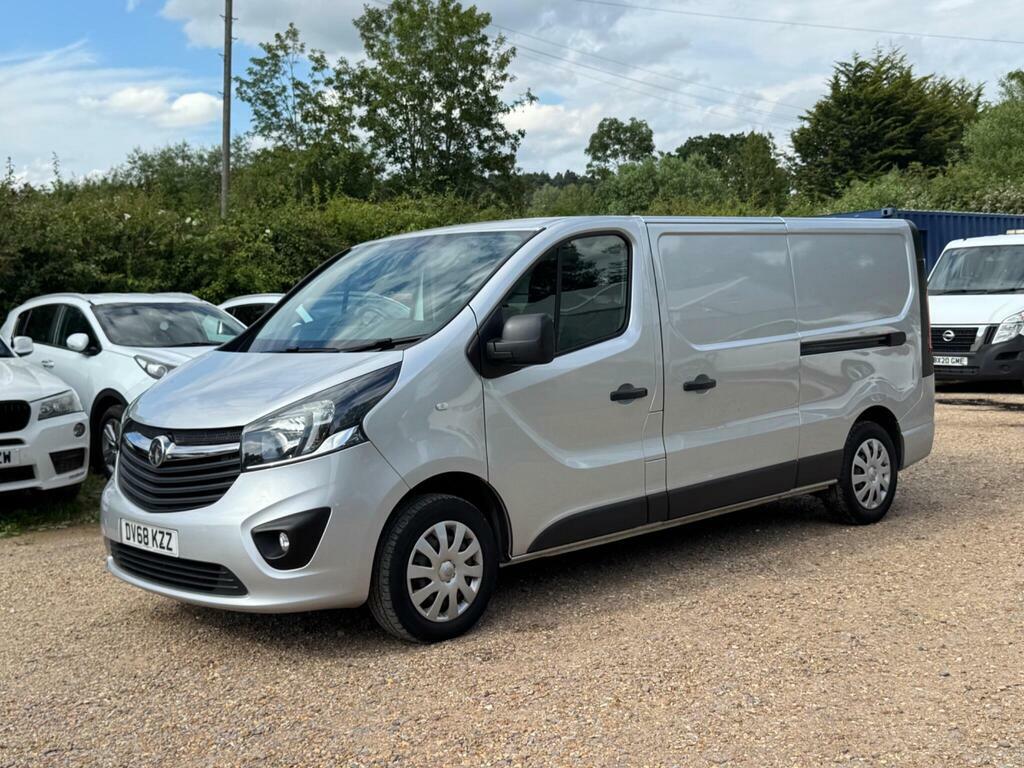 Vauxhall Vivaro Panel Van 1.6 Cdti 2900 L1 H1 Euro 6 Ss 20 White #9