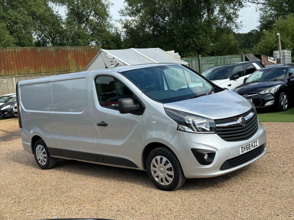 Vauxhall Vivaro 1.6 Cdti 2900 Sportive L2 H1 Euro 6 Silver #2