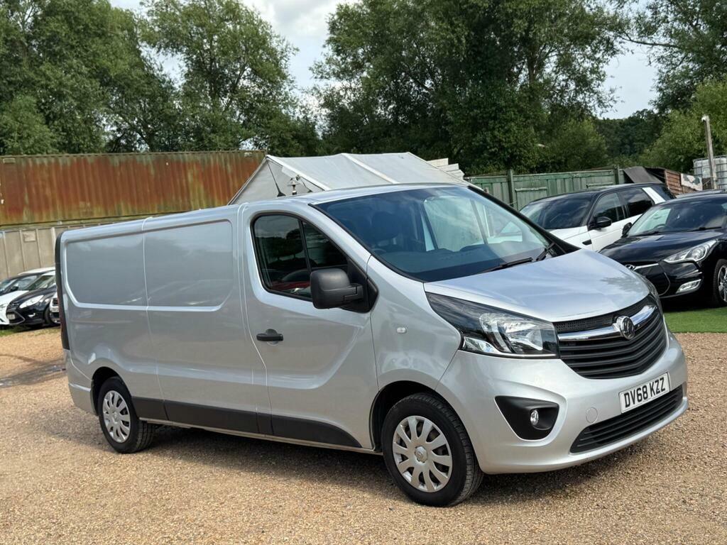 Vauxhall Vivaro 1.6 Cdti 2900 Sportive L2 H1 Euro 6 Silver #5