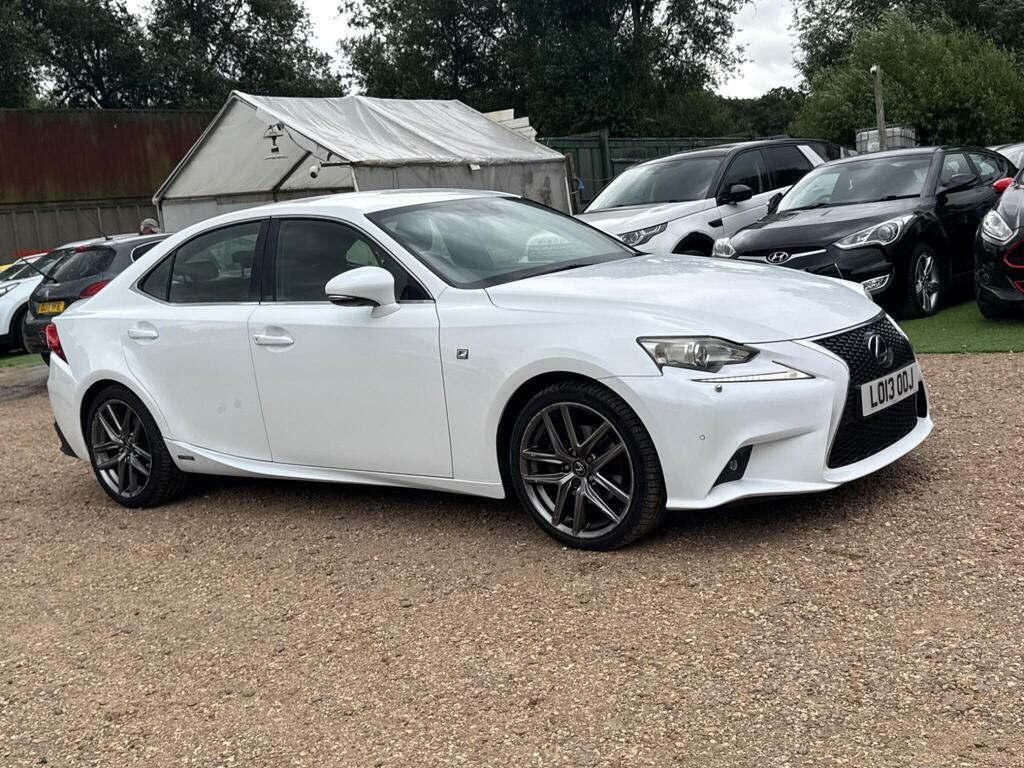 Lexus IS 2.5 300H F Sport E-cvt Euro 5 S S White #3