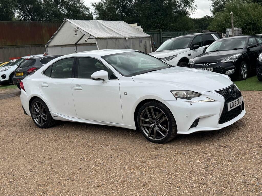 Lexus IS 2.5 300H F Sport E-cvt Euro 5 S S White