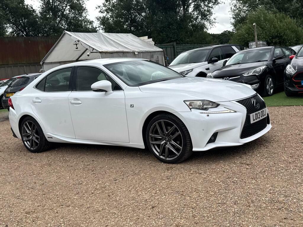 Lexus IS 2.5 300H F Sport E-cvt Euro 5 S S White #5