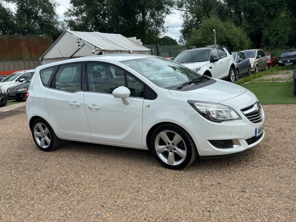 Vauxhall Meriva 1.4I Tech Line Euro 6 White #2