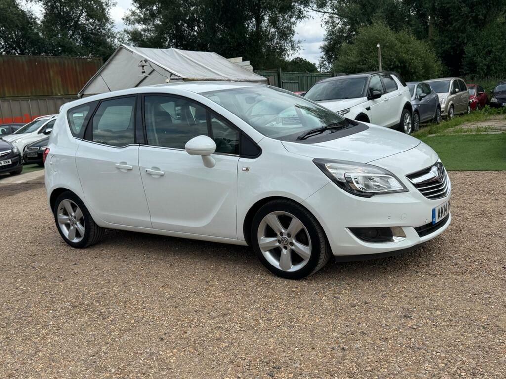 Vauxhall Meriva 1.4I Tech Line Euro 6 White #5