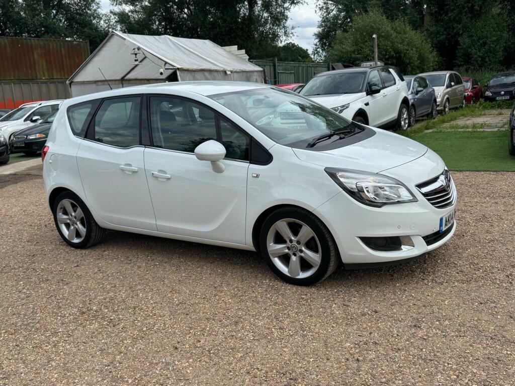 Vauxhall Meriva 1.4I Tech Line Euro 6 White #3
