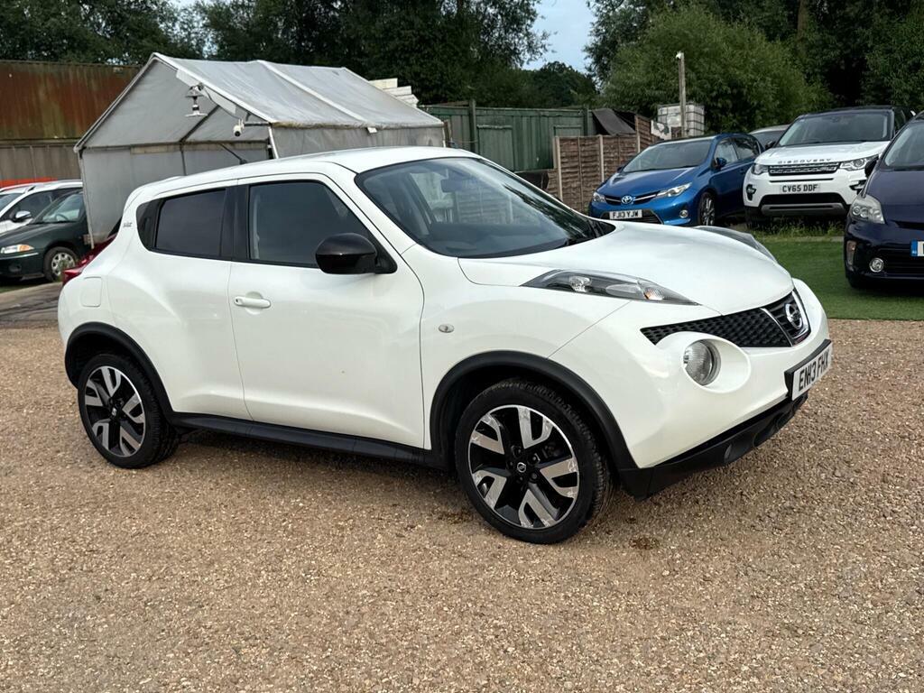 Nissan Juke 1.6 N-tec Cvt Euro 5 White #4