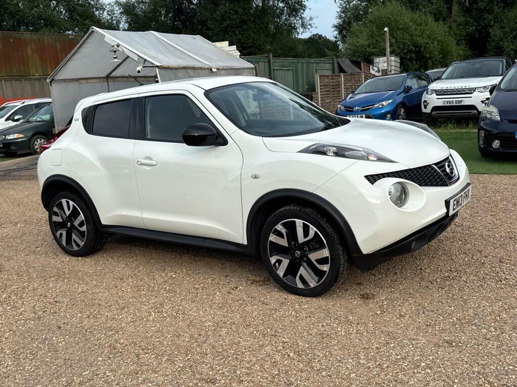 Nissan Juke 1.6 N-tec Cvt Euro 5 White #3