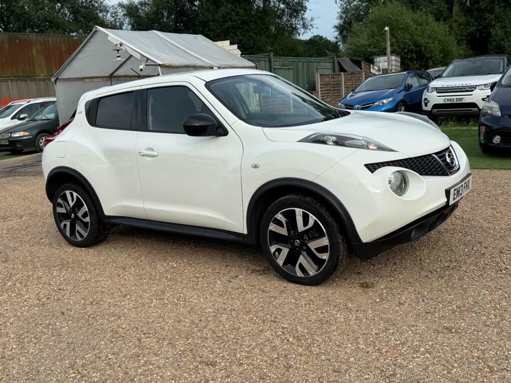 Nissan Juke 1.6 N-tec Cvt Euro 5 White #2