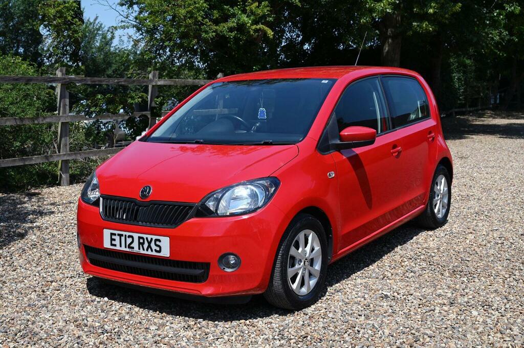 Skoda Citigo Hatchback 1.0 Mpi Greentech Elegance Euro 5 Ss Red #3