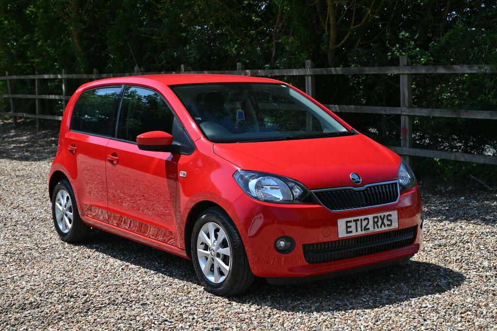 Skoda Citigo Hatchback 1.0 Mpi Greentech Elegance Euro 5 Ss Red #5