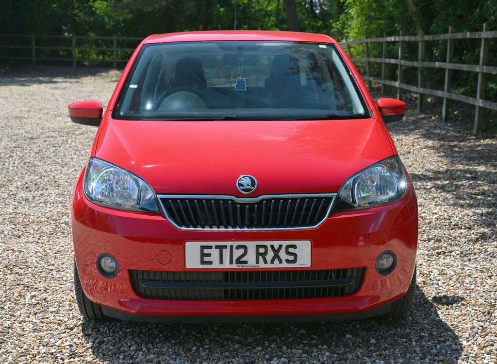 Skoda Citigo Hatchback 1.0 Mpi Greentech Elegance Euro 5 Ss Red #4