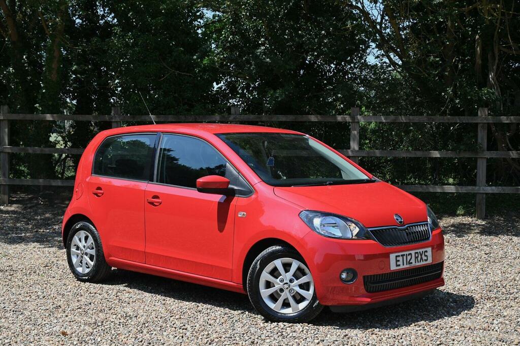 Skoda Citigo Hatchback 1.0 Mpi Greentech Elegance Euro 5 Ss Red