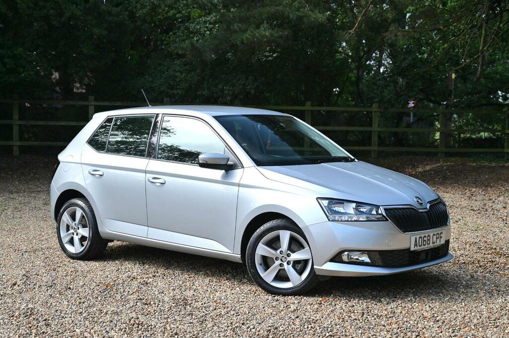 Skoda Fabia Hatchback 1.0 Tsi Se L Dsg Euro 6 Ss 2018 Silver