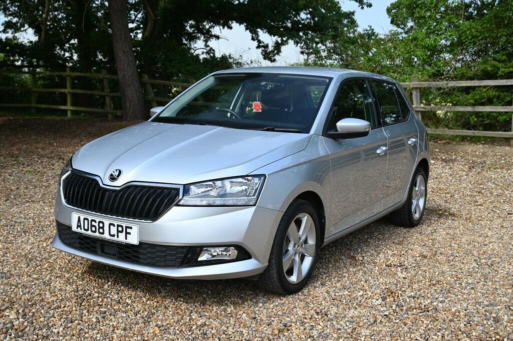 Skoda Fabia Hatchback 1.0 Tsi Se L Dsg Euro 6 Ss 2018 Silver #3