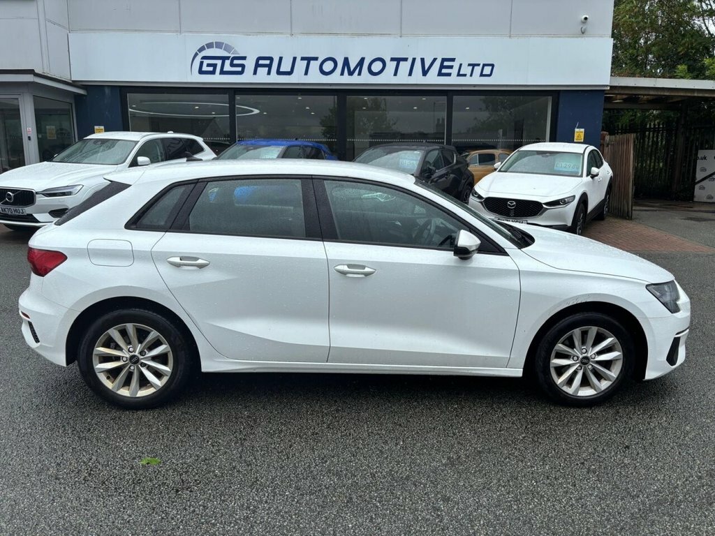 Audi A3 Hatchback SB22HVM White #5