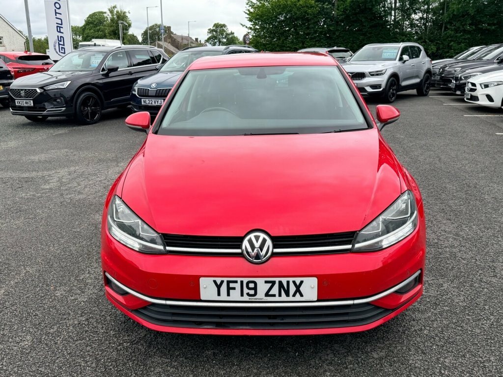 Volkswagen Golf Match YF19ZNX Red #6