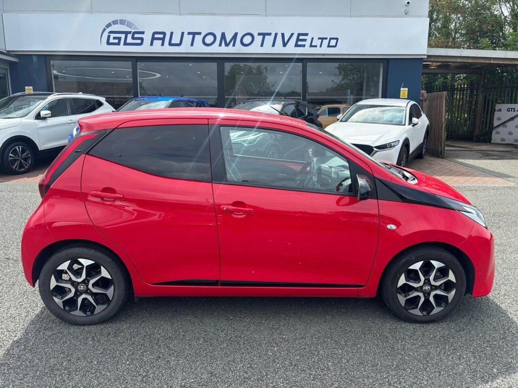 Toyota Aygo Hatchback DV19BNL Red #5