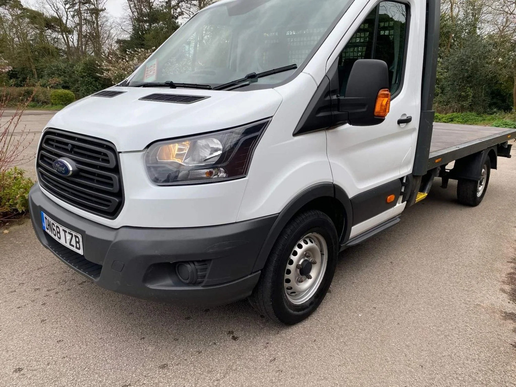 Ford Transit Custom Dropside 2.0 350 Ecoblue Rwd L4 H1 Euro 6 201 DN68TZB White #3
