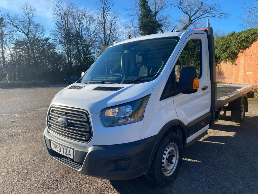 Ford Transit Custom Dropside 2.0 350 Ecoblue Rwd L4 H1 Euro 6 201 DN68TZA White #4