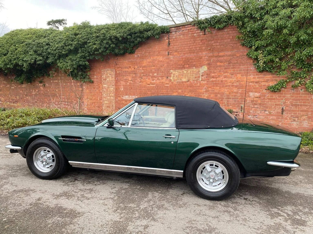 Aston Martin V8 Convertible 5.3 Volante 1979T UUJ634 Green #3