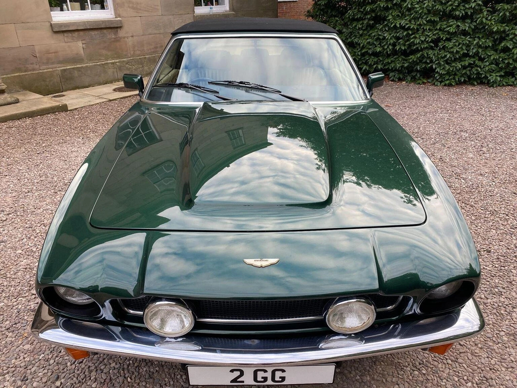 Aston Martin V8 Convertible 5.3 Volante 1979T UUJ634 Green #6