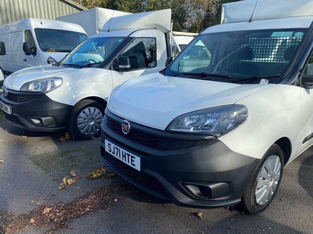 Fiat Doblo Dropside 1.6 Multijetii Work Up L2 Euro 6 Ss White