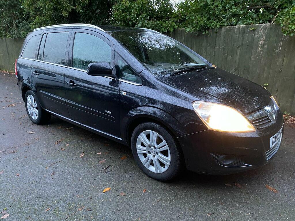 Vauxhall Zafira Mpv 1.6 16V Design Euro 4 201010 Black