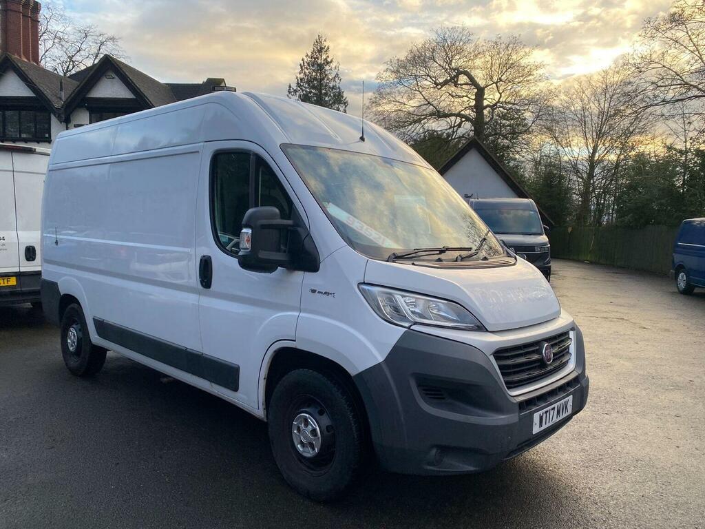 Fiat Ducato Panel Van 2.0 Multijetii 35 M H2 Euro 6 Ss White