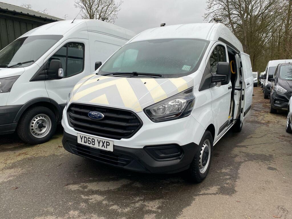 Ford Transit Custom Panel Van 2.0 320 Ecoblue L2 H2 Euro 6 20186 YD68YXP White