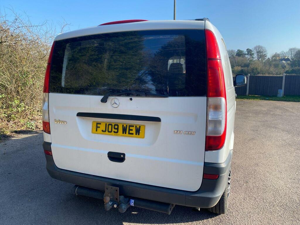 Mercedes-Benz Vito Panel Van 2.1 111Cdi Compact Panel Van Swb 20 FJ09WEW White #5