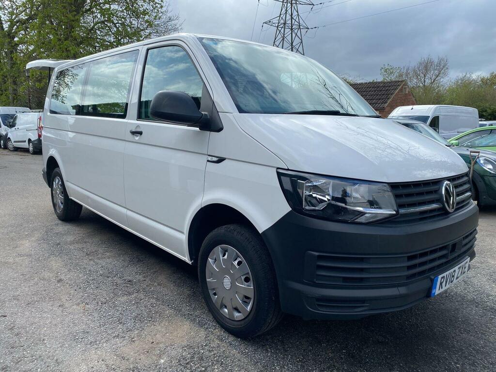 Volkswagen Transporter Shuttle Minibus 201818 White