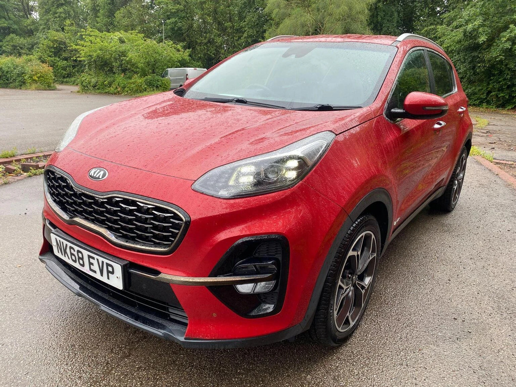 Kia Sportage Suv 1.6 Crdi Gt-line Dct Awd Euro 6 Ss 201 Red #5