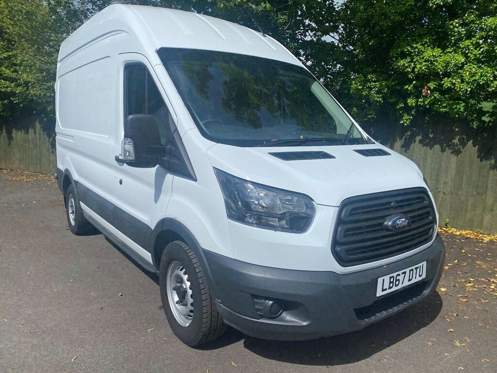 Ford Transit Custom Panel Van 2.0 350 Ecoblue Fwd L2 H3 Euro 6 20 LB67DTU White