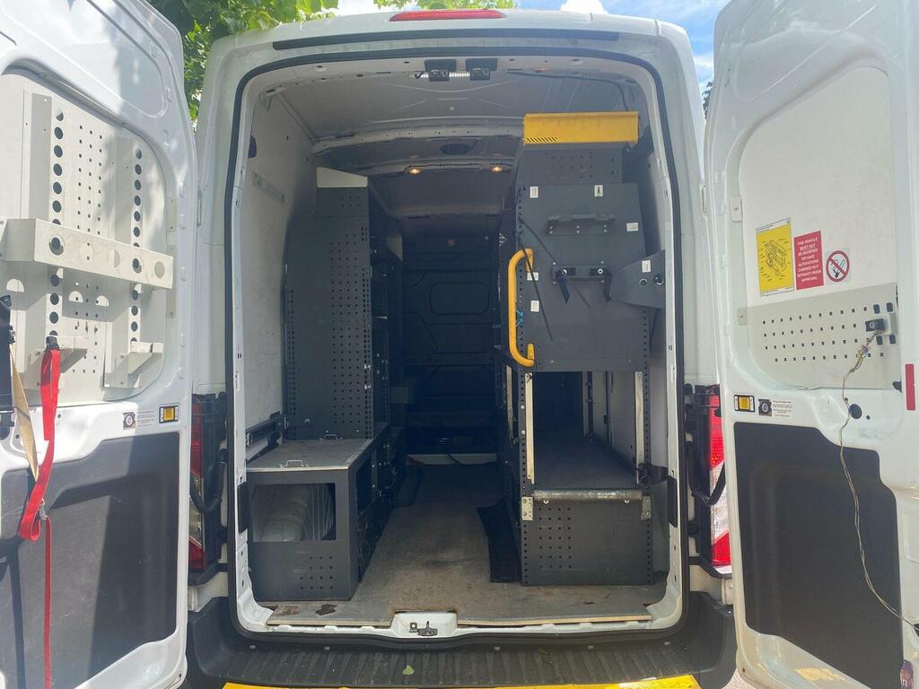 Ford Transit Custom Panel Van 2.0 350 Ecoblue Fwd L2 H3 Euro 6 20 LB67DTU White #2
