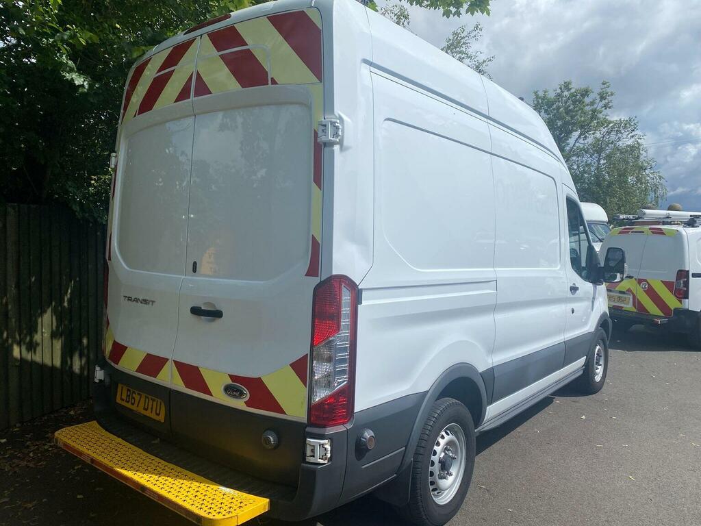 Ford Transit Custom Panel Van 2.0 350 Ecoblue Fwd L2 H3 Euro 6 20 LB67DTU White #3