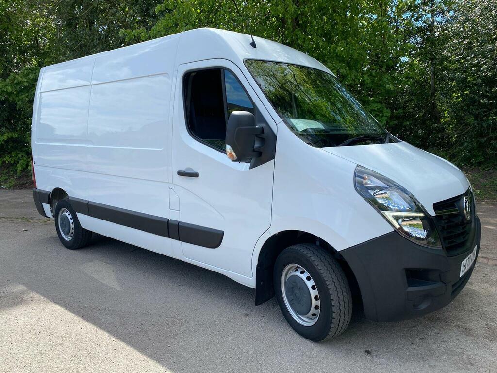 Vauxhall Movano Panel Van 2.3 Cdti 3500 Biturbo Edition Fwd L2 H2 White