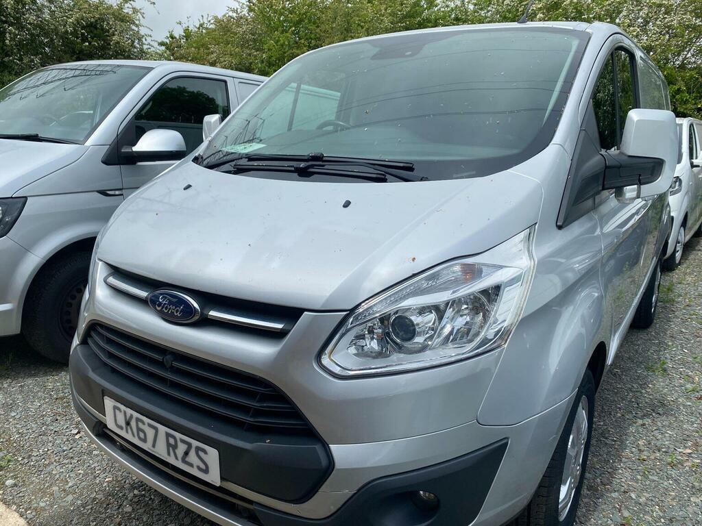 Ford Transit Custom Panel Van 2.0 Tdci 270 Limited L1 H1 201767 CK67RZS Silver