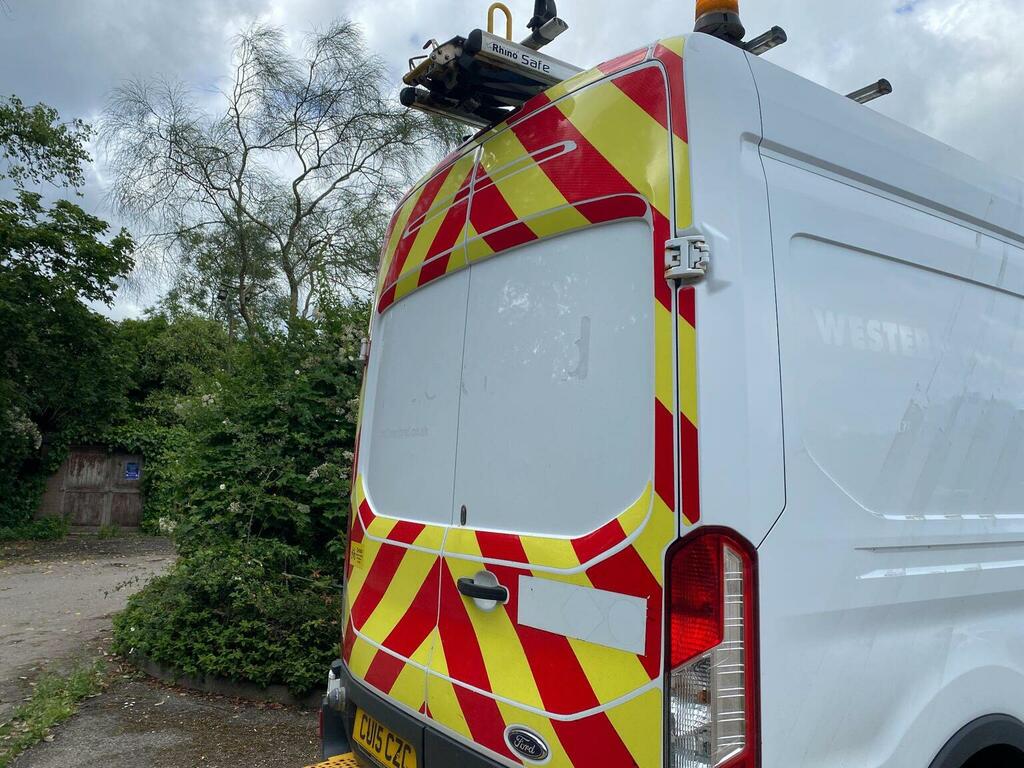 Ford Transit Custom Panel Van 2.2 Tdci 350 Rwd L3 H3 Euro 5 2015 CU15CZC White #6