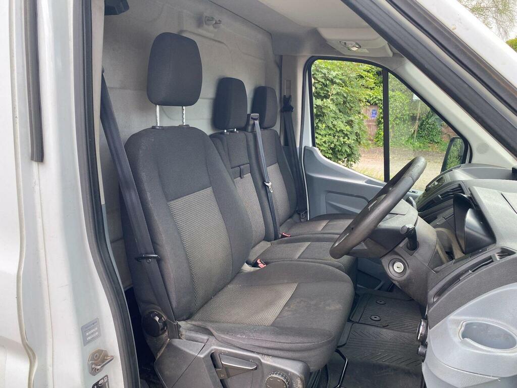 Ford Transit Custom Panel Van 2.2 Tdci 350 Rwd L3 H3 Euro 5 2015 CU15CZC White #4