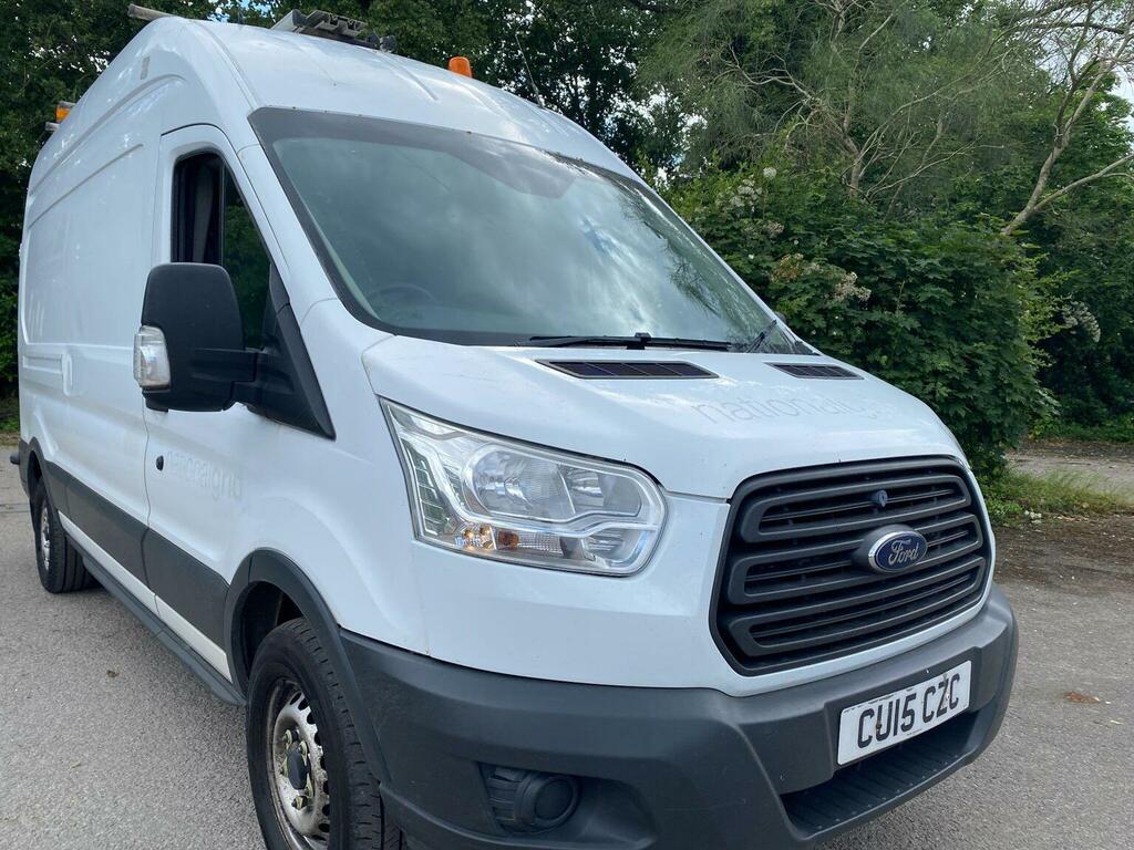 Ford Transit Custom Panel Van 2.2 Tdci 350 Rwd L3 H3 Euro 5 2015 CU15CZC White #3