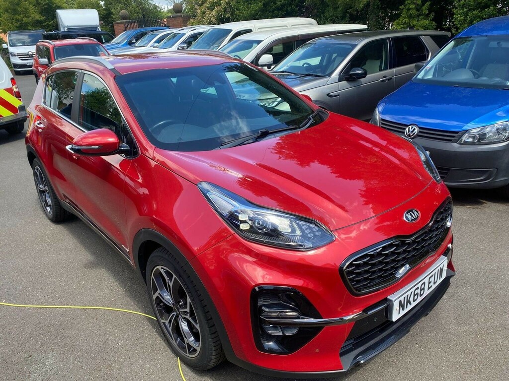 Kia Sportage Suv 1.6 Crdi Gt-line Dct Awd Euro 6 Ss 201 NK68EUW Red